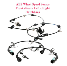 4 x ABS Wheel Speed Sensor Front left Right Fits Honda Civic 2017-2021 Hatchback