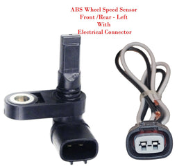 89543-04020 ABS Wheel Speed Sensor & Connector Front /Rear Left For Lexus Toyota