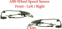 2 X ABS Wheel Speed Sensor & Connector Front - L/R Fits Toyota 4Runner Tacoma