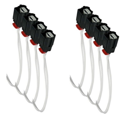 8 x Parking Aid Distance Sensor + Connectors For Buick  Cascada Regal 2016-2019