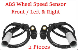 2 x ABS Wheel Speed Sensor Front Left & Right For BMW 740I 740IL 750IL 95-98