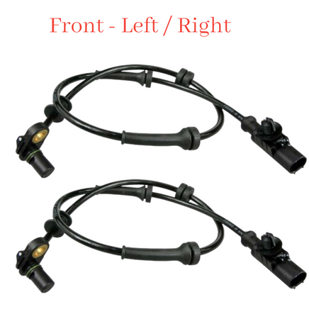 Set 2 ABS Wheel Speed Sensor Front L/R Fits Nissan Armada 2012-2014