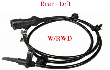 2 x ABS Wheel Speed Sensor Rear Left/Right Fits Taurus Sable 2008-2009 W/RWD