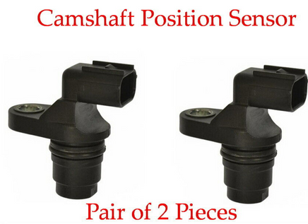 3 Pcs Camshaft/Crankshaft Position Sensor & Connectors Fits Acura HondaL4 2.4L