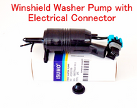 Windshield Washer Pump W / Electrical Connerctor Fits:Most GM Vehicles