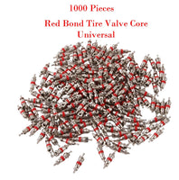 1000 Red Bond Tire Valve Stem Core Fits: TR413 TR414