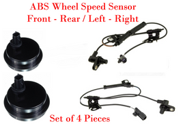 4x ABS Speed Sensor Front- Rear L/R Fits Toyota Corolla 2009-2010 Built in Japan