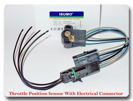 Throttle Position Sensor W/ (1) connector Fits: JEEP Cherokee Comanche Wagoneer