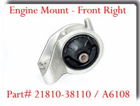ENGINE MOUNT FRONT RIGHT FITS: KIA MAGENTIS 2001-2006 L4 2.4L
