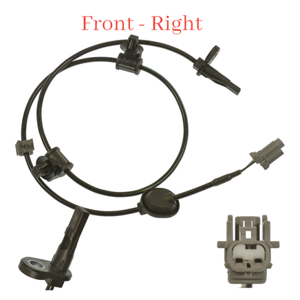 2xABS Wheel Speed Sensor + Connectors Front L/R For Crosstrek Forester 2018-2024