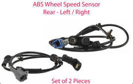 Rear Left & Right ABS Wheel Speed Sensor Fits Nissan Maxima 6Cyl 3.5 2004 -2008
