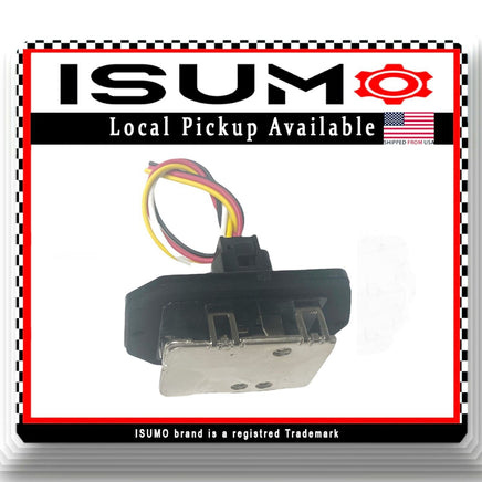 4 Blades Blower Motor Resistor W/Connector Fits Toyota Yaris 2014-2019 l4 1.5L