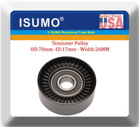 3 Pc Belt Tensioner + Belt Idler Pully & Drive Idler Pulley Fits: BMW 3 5 M X Z