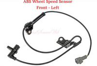 4 ABS Wheel Speed Sensor + Connector Front Rear L/R Fits Corolla Built in Japan