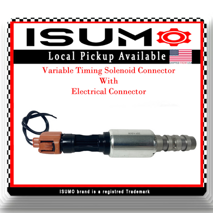 Engine Variable Timing Solenoid Actuator W/ Connector Fits: Ford Lincoln Mercury