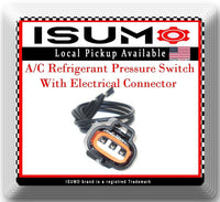 A/C Refrigerant Pressure Sensor W/Connector Fits Jaguar Subaru Suzuki Toyota