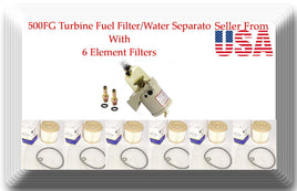 500FG Turbine Fuel/Water Separator Filter With (6) Element Filter 2010PM