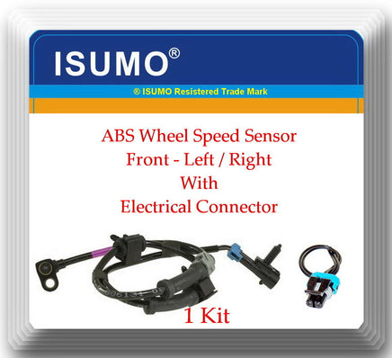 1x ABS Wheel Speed Sensor Front L or R W/Connectors Fits: Astro Safari 03-05 RWD