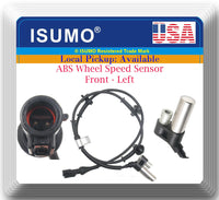 ABS Wheel Speed Sensor W/Electrical Connector Front Left: Ford Lincoln Mazda RWD