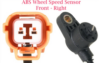 (Set  4)ABS Wheel Speed Sensor Front -  Rear Left & Right Fits: CL TL Accord .