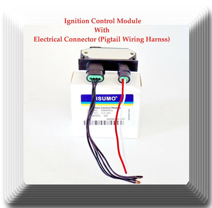 Ignition Control Module W/ 2 Electrical Connectors  Fits: GM Vehicles 1987-1993
