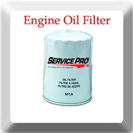 Eng Oil Filter Service Pro M1A Fits: Fram PH8A WIX 51515 GM Chrysler Ford Toyota