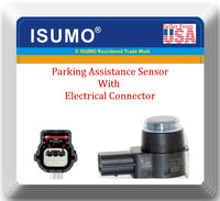 Set of 4x  PARK ASSISTANCE SENSOR W/Connector Fits:Chrysler Dodge Jeep 2009-2019