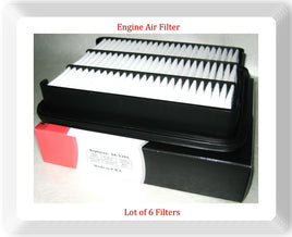 Lot of 6 SA5394 CA9055  Engine Air Filter Fits: HYUNDAI XG300 XG350 KIA AMANTI