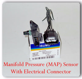 Manifold Pressure (MAP) Sensor With Connector Fits:Ford Lincoln Mazda Mercury