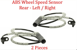2 x ABS Wheel Speed Sensor Rear L/R Fits:OEM#34526762476 BMW 1 328 330 335 M3