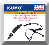 ABS Wheel Speed Sensor W/Connector Front Right  Fits: Escape Tribute Mariner 