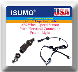 ABS Wheel Speed Sensor W/Connector Front Right  Fits: Escape Tribute Mariner