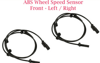 4 Pc ABS Wheel Speed Sensor W/Connector Front  Rear L/R Fits Explorer  2013-2019