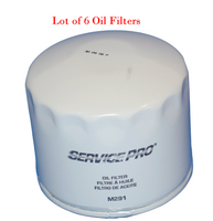 6 x  Engine Oil FilterService Pro M291 Fits Buick Cadillac Chevrolet &