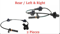 2 x ABS Wheel Speed Sensor Rear Left & Right Fits: Honda CR-V 2007-2011