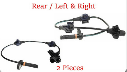 2 x ABS Wheel Speed Sensor Rear Left & Right Fits: Honda CR-V 2007-2011