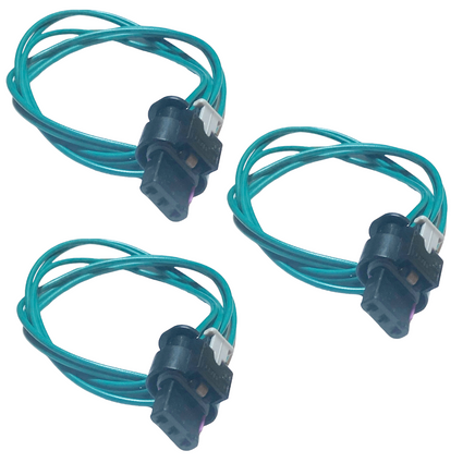 3 Pcs Electrical Connector of Parking Aid Sensor Rear Fits Ford C Max 2013-2018