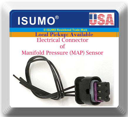 Manifold Pressure (MAP) Sensor Connector Fits: Audi - VW Volkswagen 2008-2017