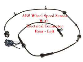 ABS Wheel Speed Sensor & Connector Rear Left Fits JX35 2015 QX60  Pathfinder
