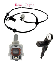 2 Kits ABS Wheel Speed Sensor Rear Left & Right Fits Nissan Quest 2004-2009 3.5L