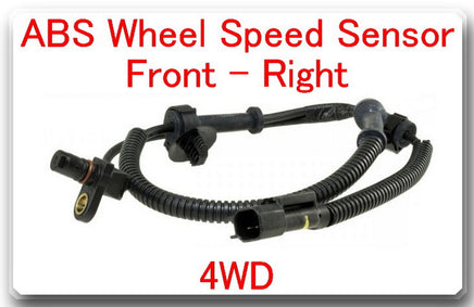 2 Kits ABS Wheel Speed Sensor Front Left / Right For:Dodge RAM1500 2006-2008 4WD