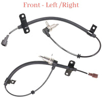 2 x ABS Wheel Speed Sensor Front L/R Fit QX4 1997-2001,Pathfinder 1996-2001