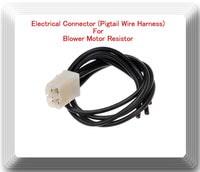 BMR565 HVAC Blower Motor Resistor With Electrical Connector Fits Hyundai Kia 