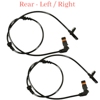 2 x ABS Wheel Speed Sensor Rear L/R Fits Mercedes GLK250 13-15 GLK350 10-15