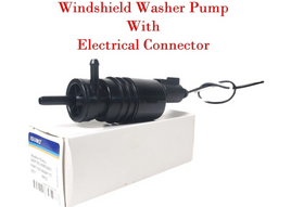 Windshield Washer Pump W/Electrical Connector Fits: Audi BMW Mercedes Porsche &