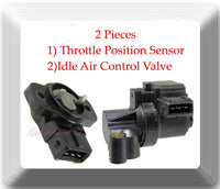 Throttle Position Sensor & Idle Air Control Valve W/ Connector For:Hyundai & Kia