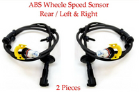 4 x ABS Wheel Speed Sensor & Connectors Front-Rear L&R Fits:  Chrysler Dodge