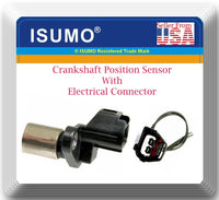 Crankshaft Position Sensor W/Electrical Connector Fits: Lexus Toyota 1994-2010