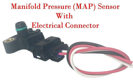 Map Manifold Pressure Sensor W/Connector Fits Jaguar Land Rover 2012-2018