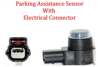 4 x Park Assistance Sensor W/Connector Rear Fits Cadillac CTS 2008-2015